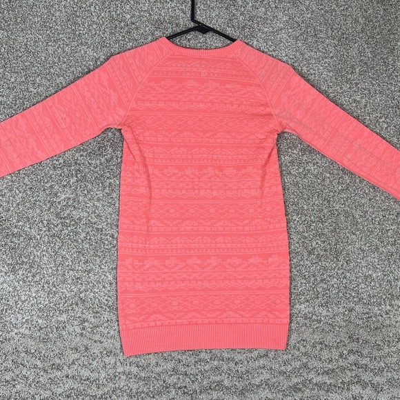 Lululemon Rest Less Pullover Women's  8 Pink Long Sleeve Athletic Workout - Picture 2 of 7